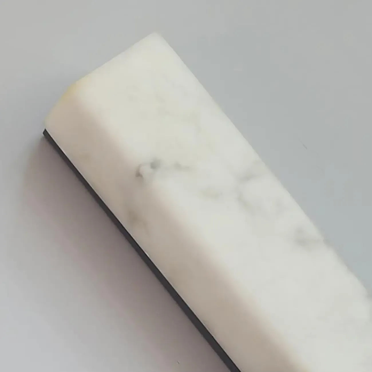 Modern White Stone Metal Wall Sconce Warm Light LED