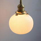 Classical Gold Floral Base White Glass Shade Wall Sconce