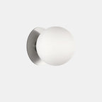 Modern Frosted Glass White Globe Round Wall Sconce