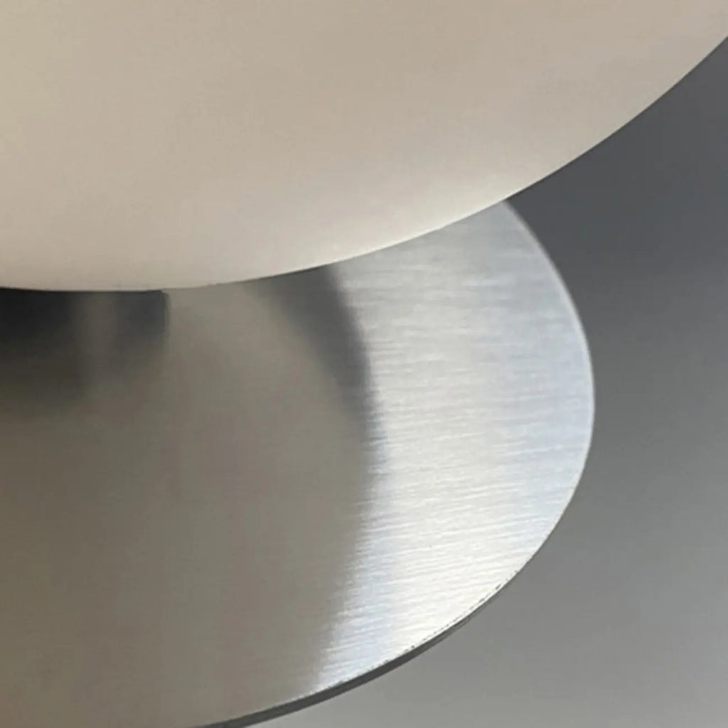 Modern Frosted Glass White Globe Round Wall Sconce