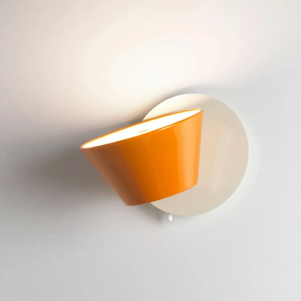 Contemporary Art Decor Metal Rotatable Wall Sconce