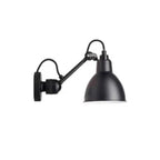 Industrial Black Wall Sconce with Dome for Bedroom Lighting