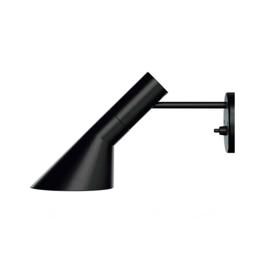 Industrial Black Wall Sconce with Dome for Bedroom Lighting
