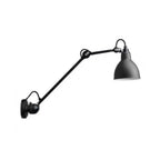 Industrial Black Wall Sconce with Dome for Bedroom Lighting