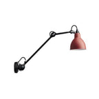 Industrial Black Wall Sconce with Dome for Bedroom Lighting