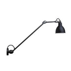 Industrial Black Wall Sconce with Dome for Bedroom Lighting