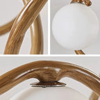 Modern Adjustable Wave Kitchen Island Pendant Light