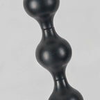 62 H Traditional Wooden Floor Lamp with Fabric Shade