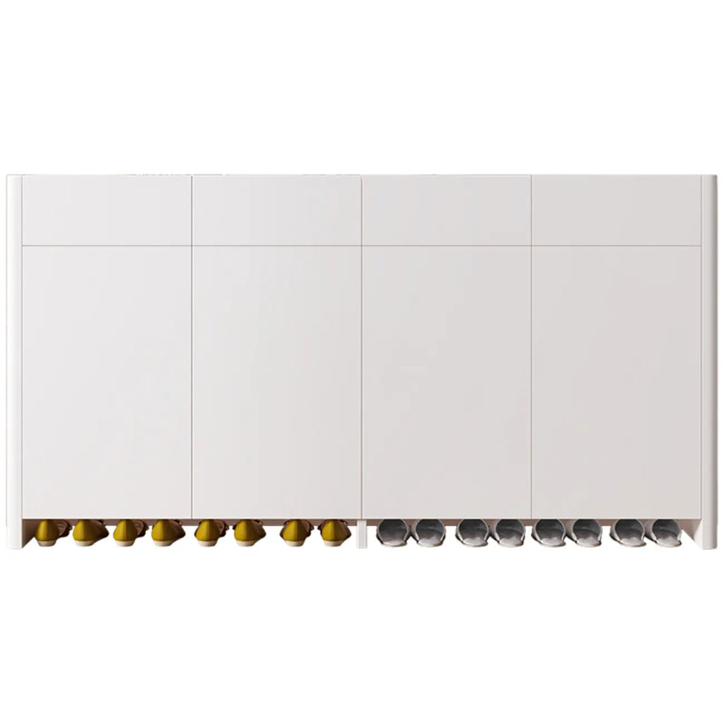 Minimalist Wood Adjustable Multi-Layer Entryway Shoe Cabinet