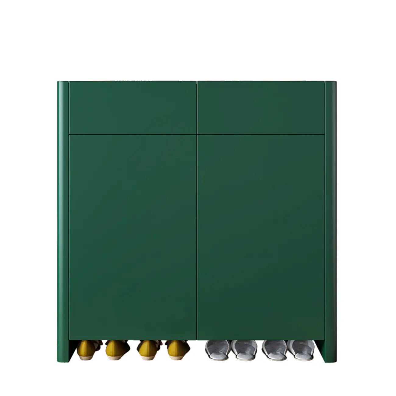 Minimalist Wood Adjustable Multi-Layer Entryway Shoe Cabinet