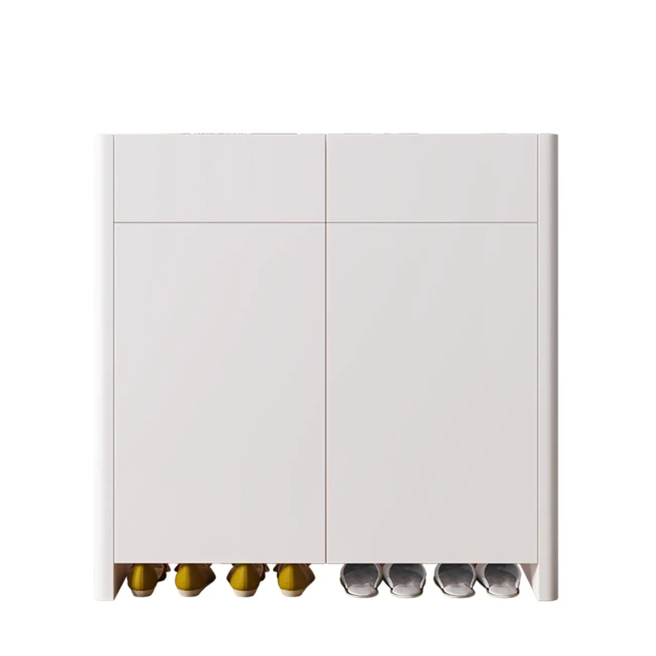 Minimalist Wood Adjustable Multi-Layer Entryway Shoe Cabinet