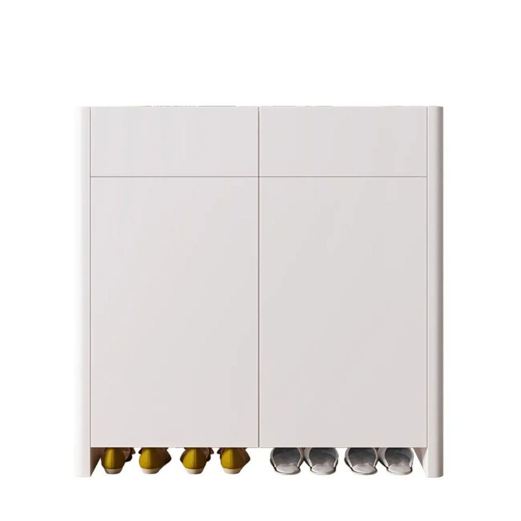 Minimalist Wood Adjustable Multi-Layer Entryway Shoe Cabinet