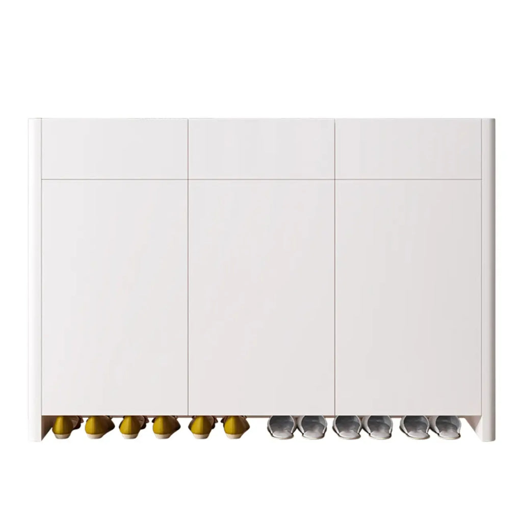 Minimalist Wood Adjustable Multi-Layer Entryway Shoe Cabinet