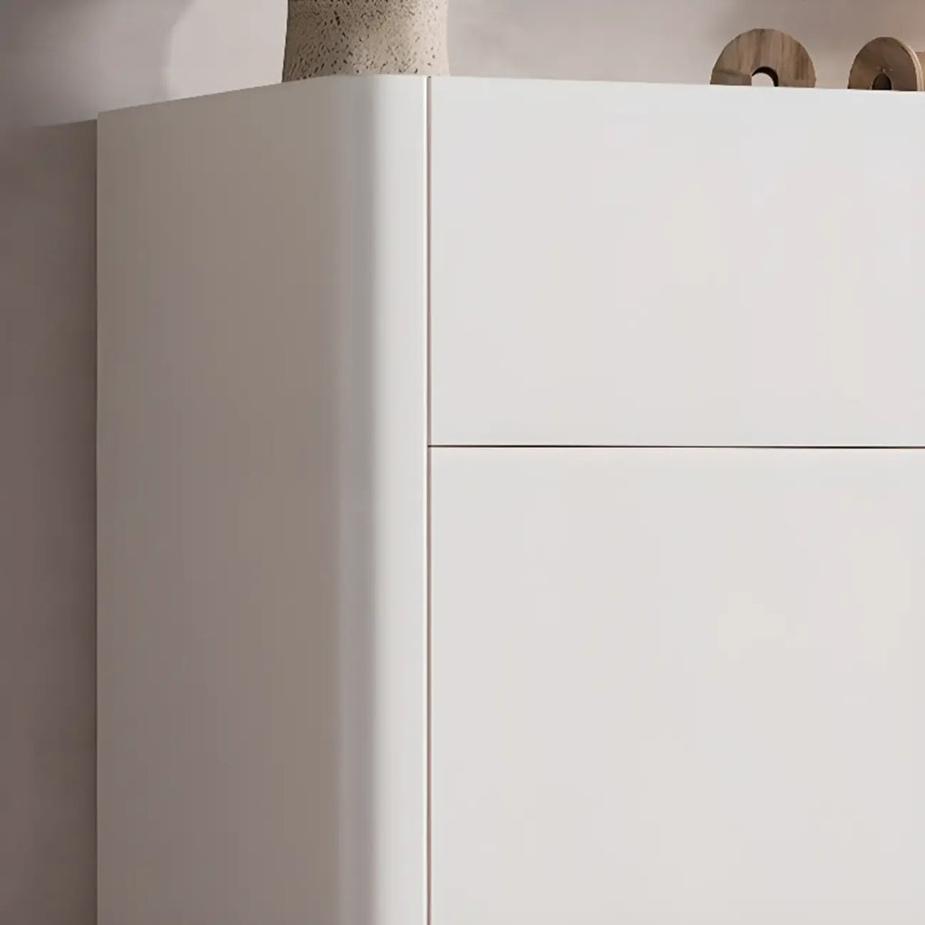 Minimalist Wood Adjustable Multi-Layer Entryway Shoe Cabinet