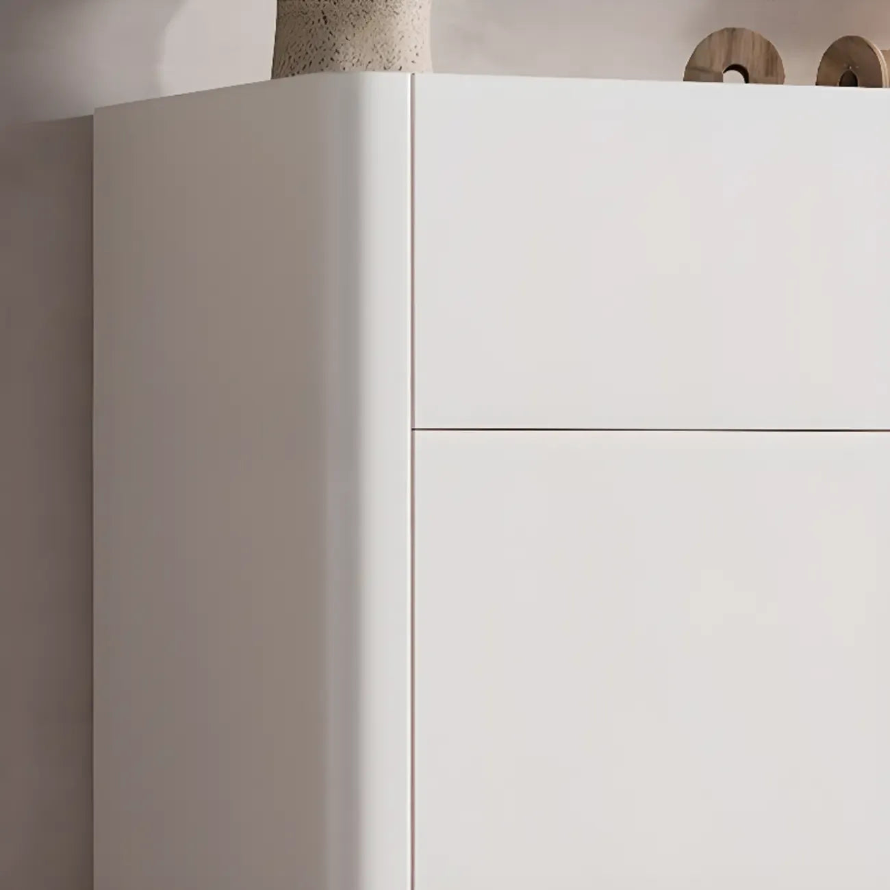 Minimalist Wood Adjustable Multi-Layer Entryway Shoe Cabinet