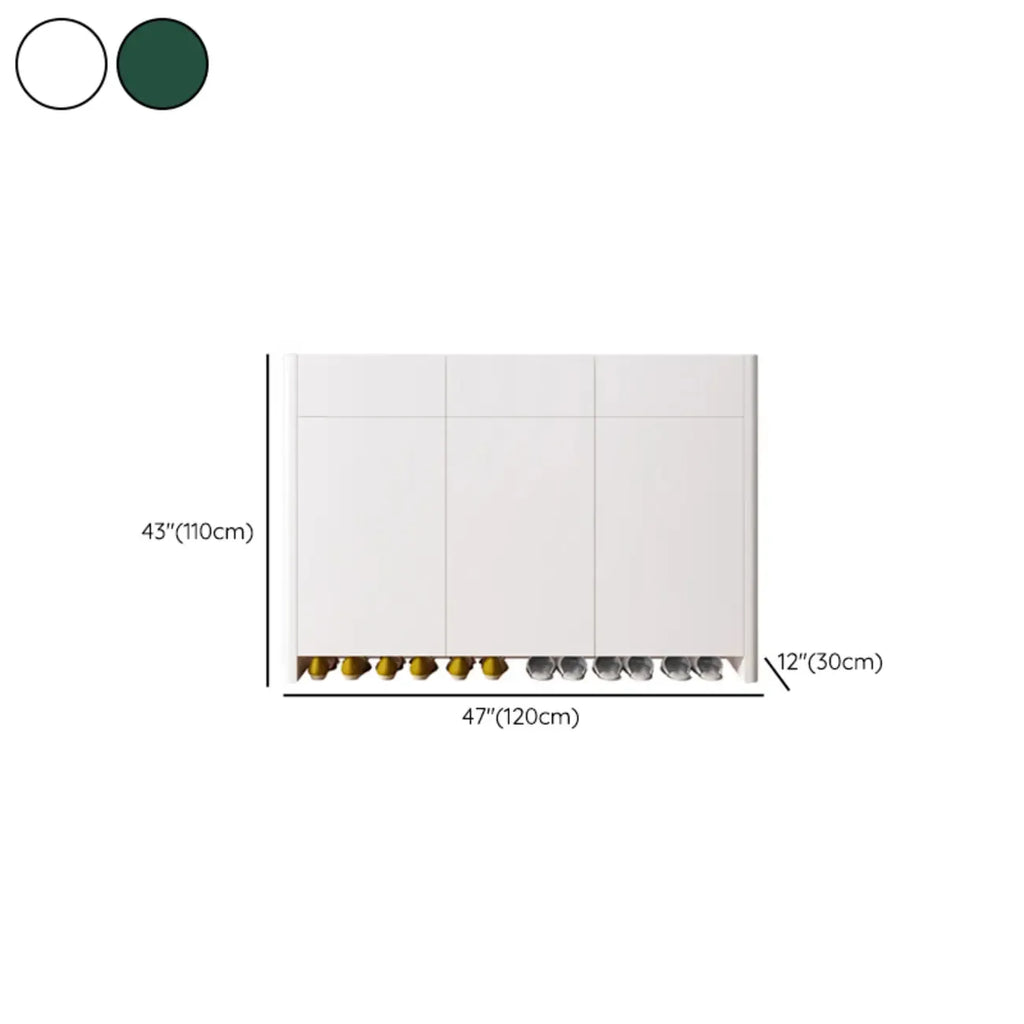 Minimalist Wood Adjustable Multi-Layer Entryway Shoe Cabinet