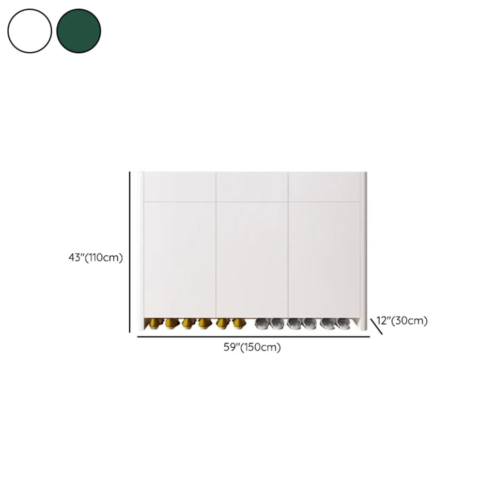 Minimalist Wood Adjustable Multi-Layer Entryway Shoe Cabinet