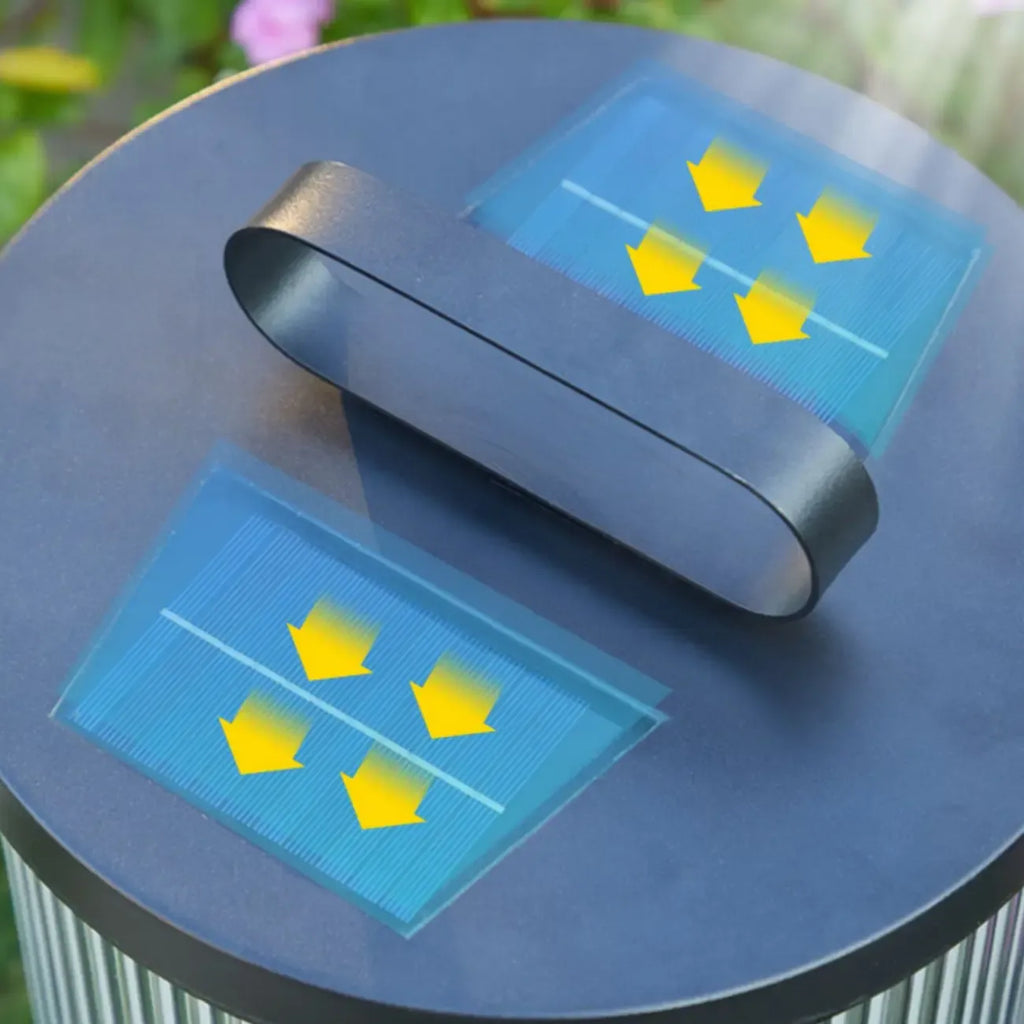 Vertical Grain Clear Glass Cylinder Post Cap Light