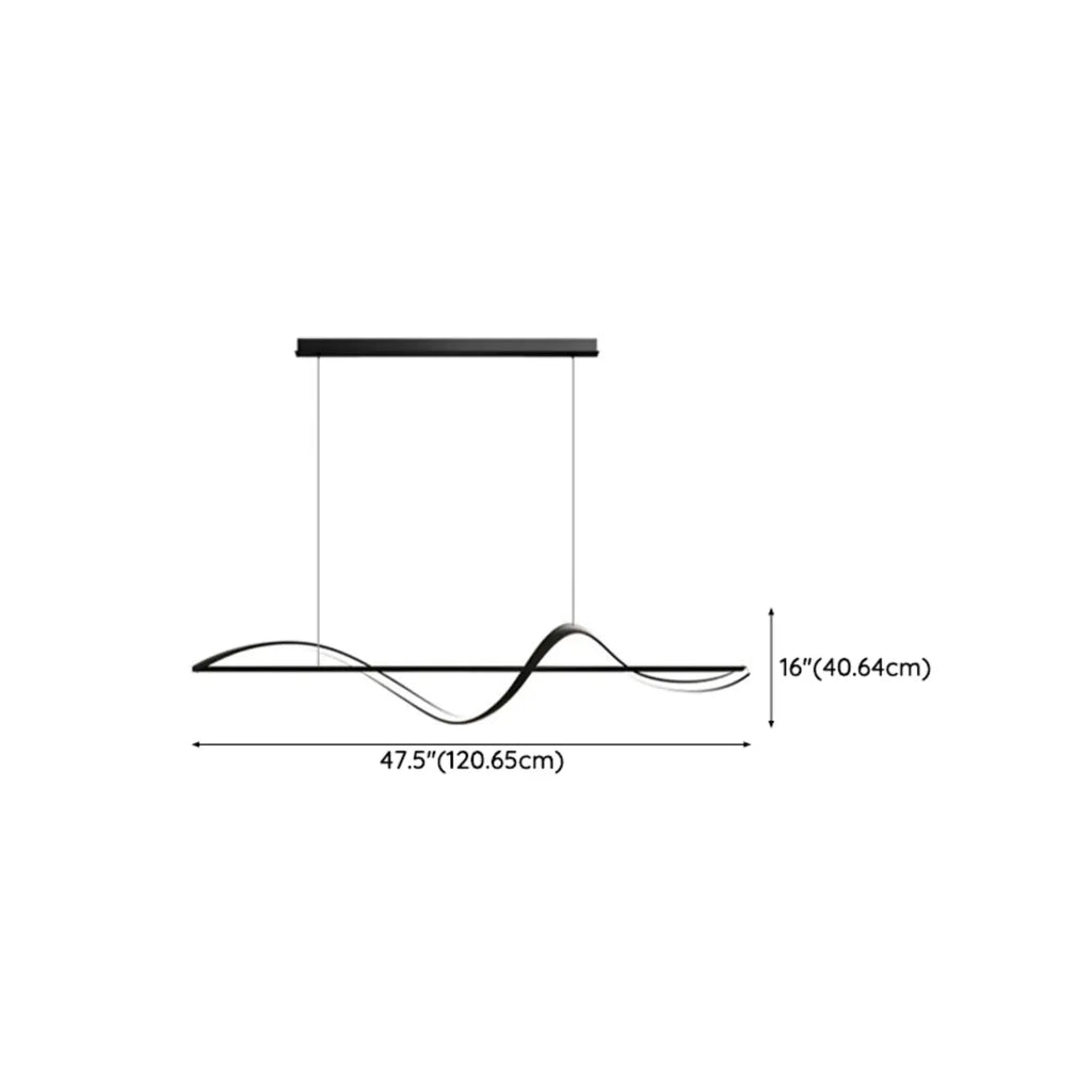 Modern Dimmable LED Island Pendant Light for Kitchen