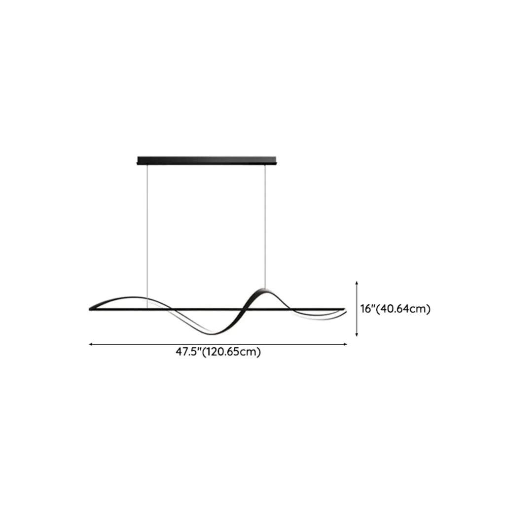 Modern Dimmable LED Island Pendant Light for Kitchen