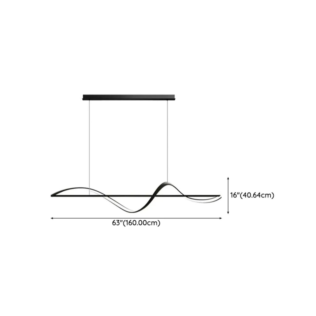 Modern Dimmable LED Island Pendant Light for Kitchen