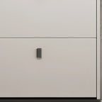 Modern Wood Shoe Cabinet with Adjustable Shelves, Entryway