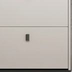 Modern Wood Shoe Cabinet with Adjustable Shelves, Entryway