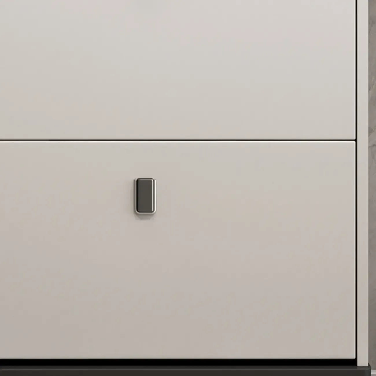 Modern Wood Shoe Cabinet with Adjustable Shelves, Entryway