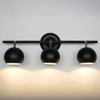 Adjustable Modern Linear Iron Globe Track Wall Sconce
