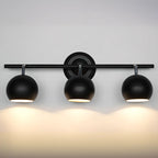 Adjustable Modern Linear Iron Globe Track Wall Sconce