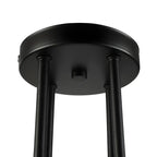 Industrial Branch Metal Semi Flush Ceiling Light