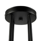 Industrial Branch Metal Semi Flush Ceiling Light