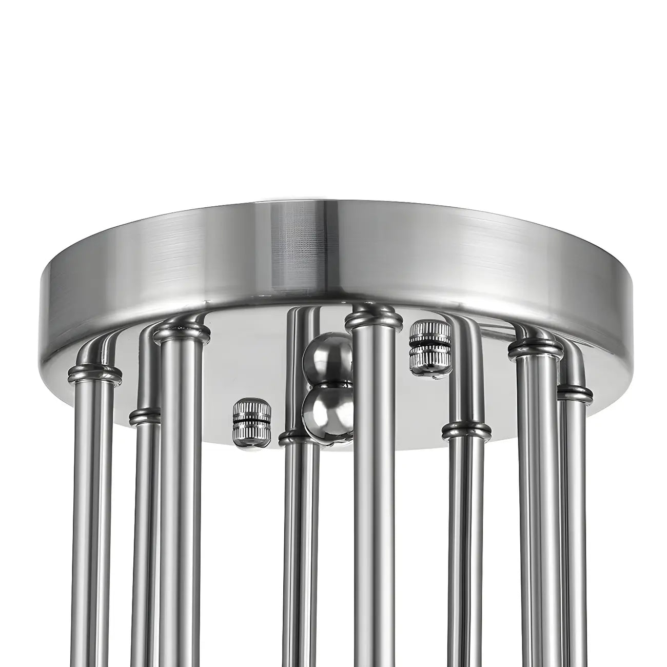 Industrial Branch Metal Semi Flush Ceiling Light