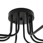 Industrial Branch Metal Semi Flush Ceiling Light