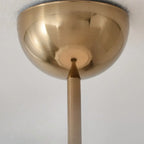 Vintage White Fabric Dome Shade Elegant Chandelier