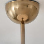 Vintage White Fabric Dome Shade Elegant Chandelier