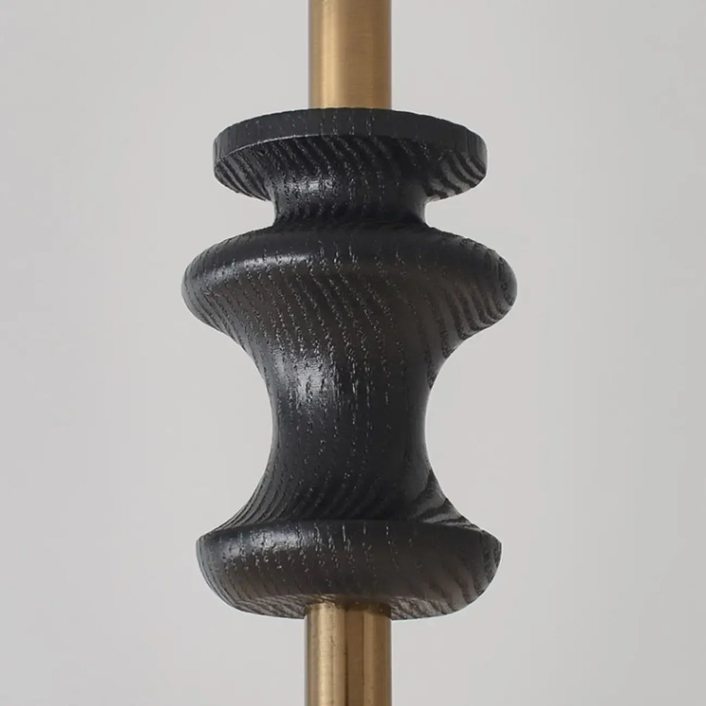 Vintage White Fabric Dome Shade Elegant Chandelier