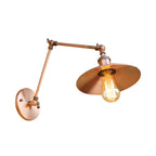 5 Inch Industrial LED Swing Arm Wall Sconce with 4 Colors