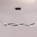 Modern Metal Linear LED Island Pendant Light for Kitchen