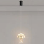 Mini Adjustable Clear Acrylic LED Dining Pendant Light