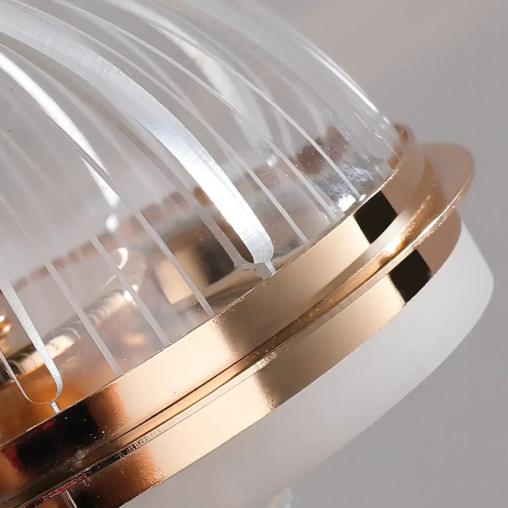 Mini Adjustable Clear Acrylic LED Dining Pendant Light