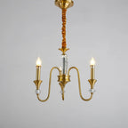 Industrial Black Glass Candelabra Chandelier in 3-10 Lights