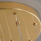 Modern Crystal Linear Butterfly Chandelier Light with Remote