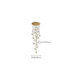 Modern Crystal Linear Butterfly Chandelier Light with Remote