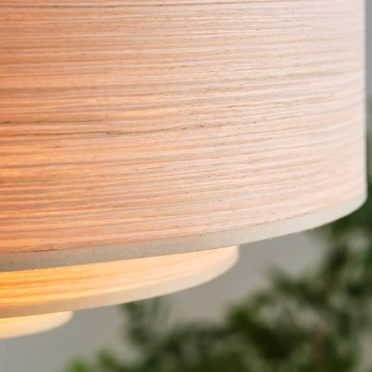 3 Tiers Solid Wood Pendant Lighting Adjustable Height