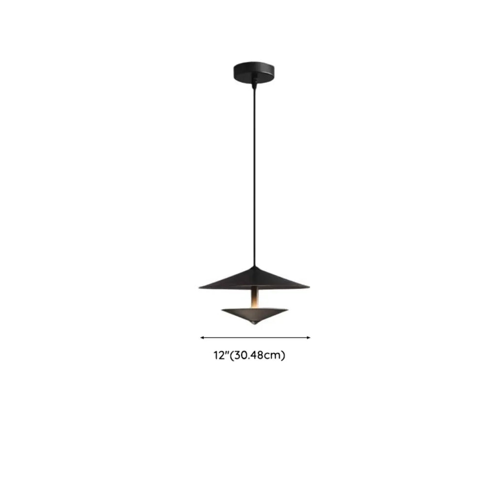 Modern Mini Cone Pendant Light LED Hanging Fixture for Dining