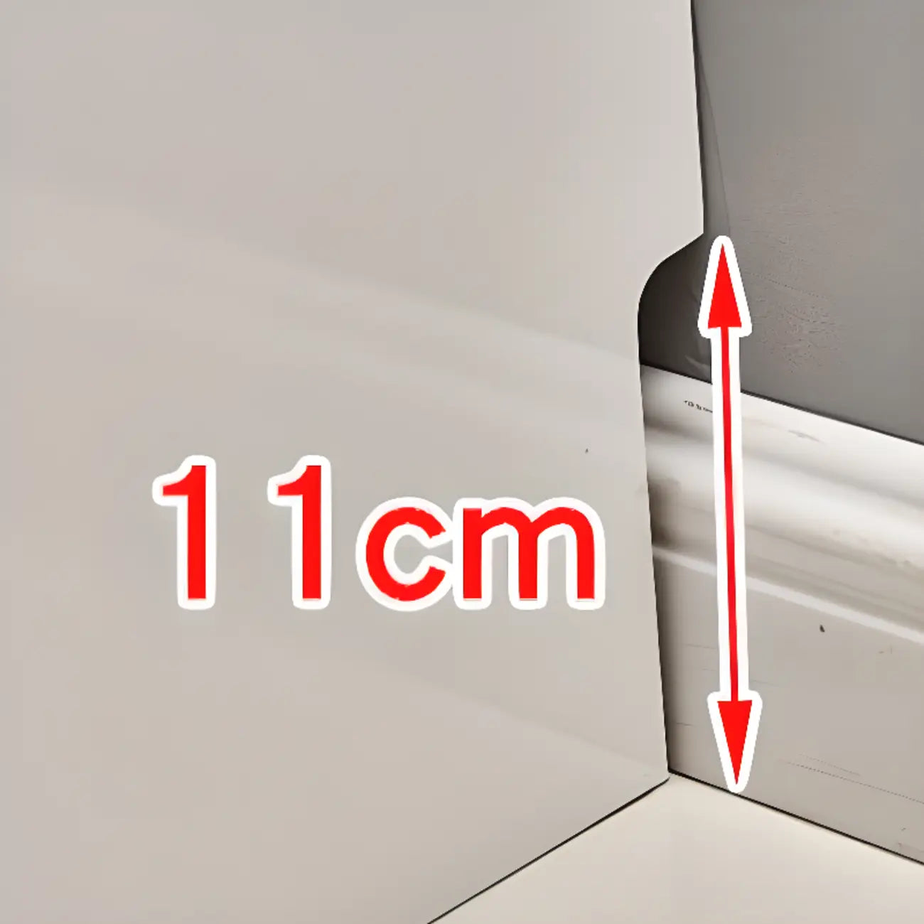 Sturdy Modern White Faux Wood Shoe Cabinet with Drawers