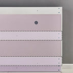 Sturdy Modern White Faux Wood Shoe Cabinet with Drawers