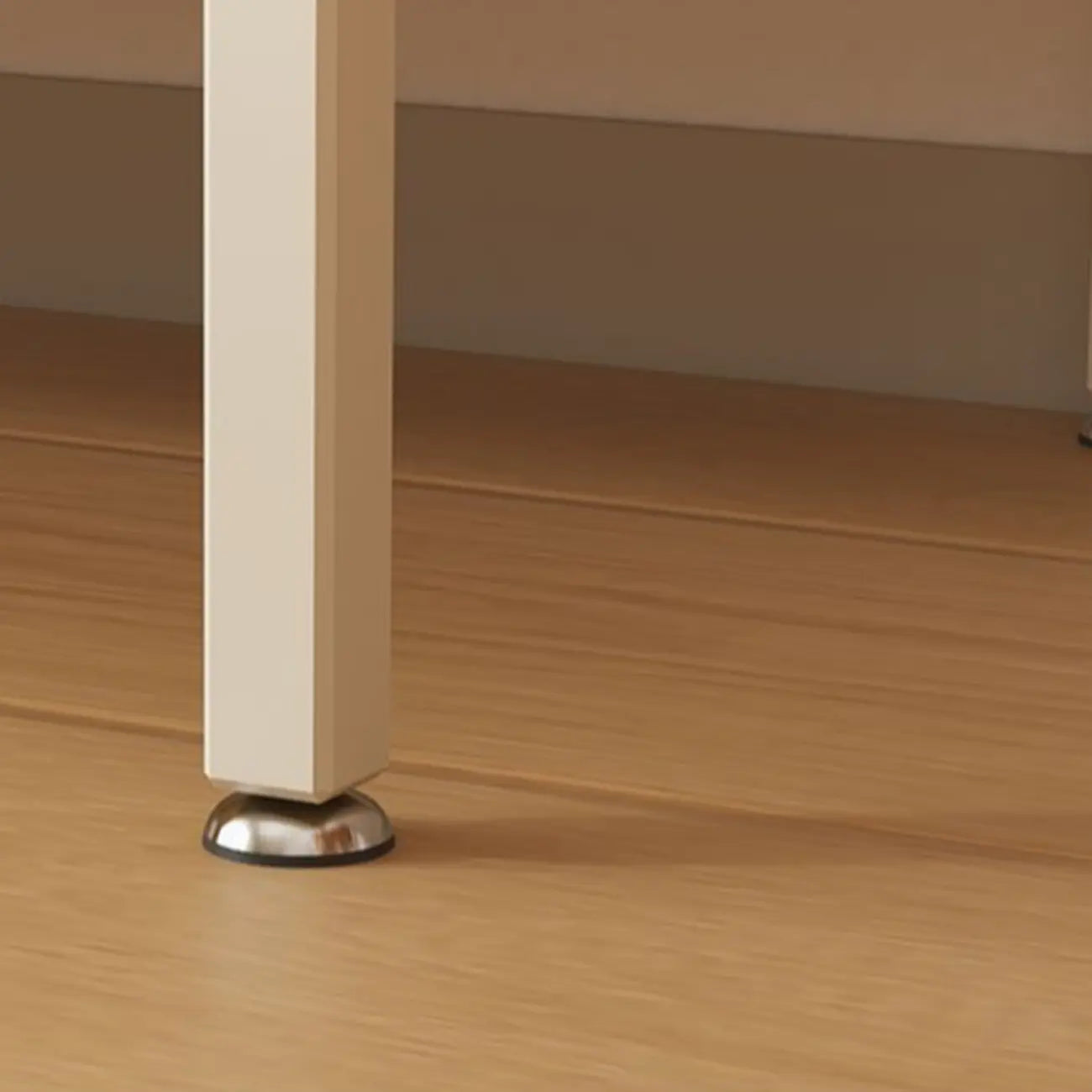 Freestanding Oval Glass Steel Sideboard Cabinet with Doors