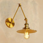 5 Inch Industrial LED Swing Arm Wall Sconce with 4 Colors